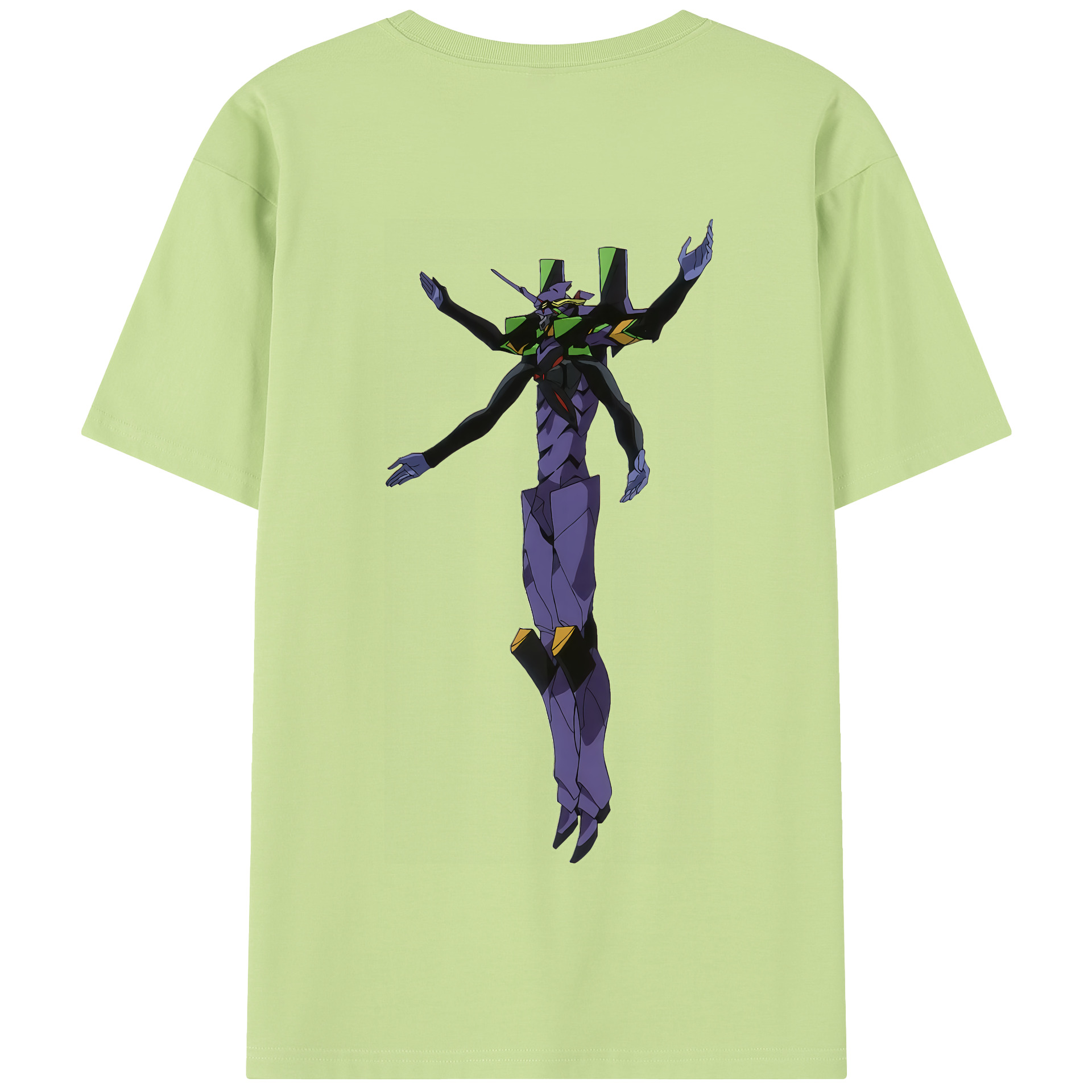 （画像用） EVA 新世紀エヴァンゲリオン 綿100％半袖Tシャツ（背面プリント）